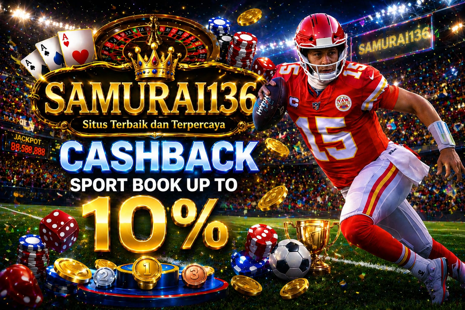 SAMURAI136 : Link Agen Slot Gacor Resmi Terbaru Bonus New Member 100% promo